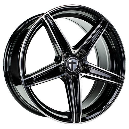 TOMASON TN20 black polished 8.5Jx20 5x112 ET30