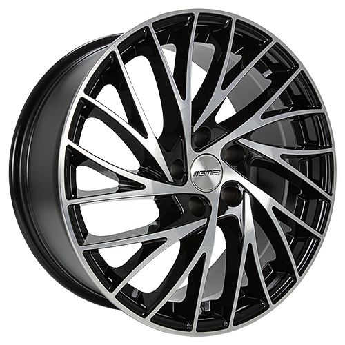 GMP ENIGMA schwarz diamantgeschliffen 8.0Jx18 5x112 ET30