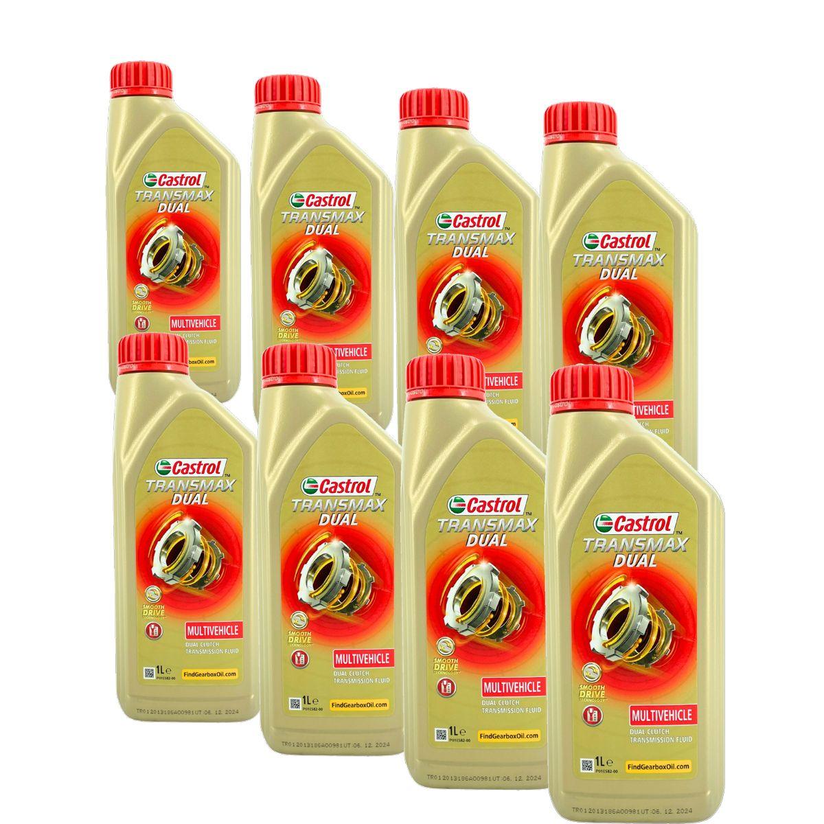 Castrol Transmax Dual Multivehicle 8x1 Liter