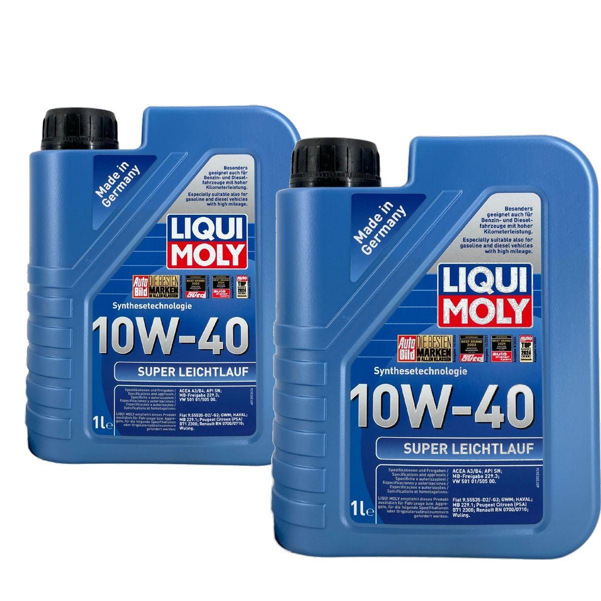 Liqui Moly Super Leichtlauf 10W-40 2x1 Liter