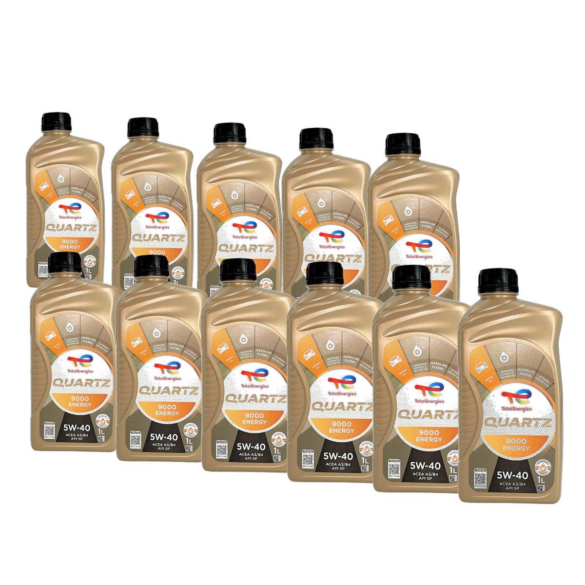 Total Quartz 9000 Energy 5W-40 11x1 Liter