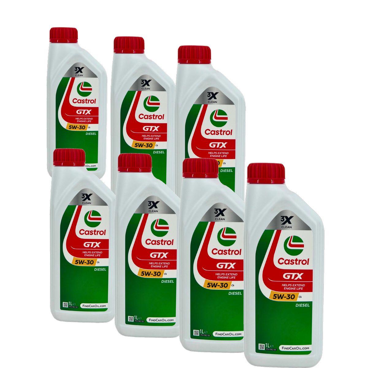 Castrol GTX 5W-30 C4 7x1 Liter