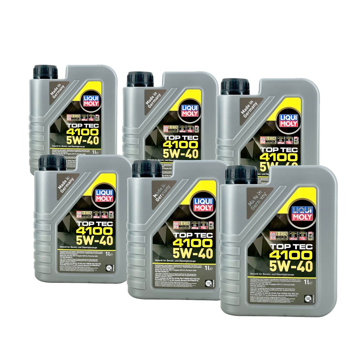 Liqui Moly Top Tec 4100 5W-40 6x1 Liter