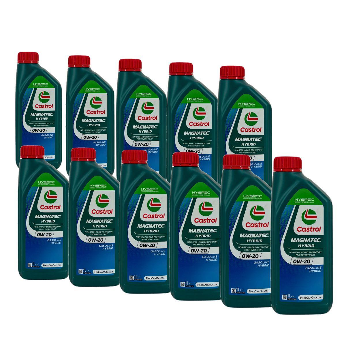 Castrol Magnatec Hybrid 0W-20 11x1 Liter