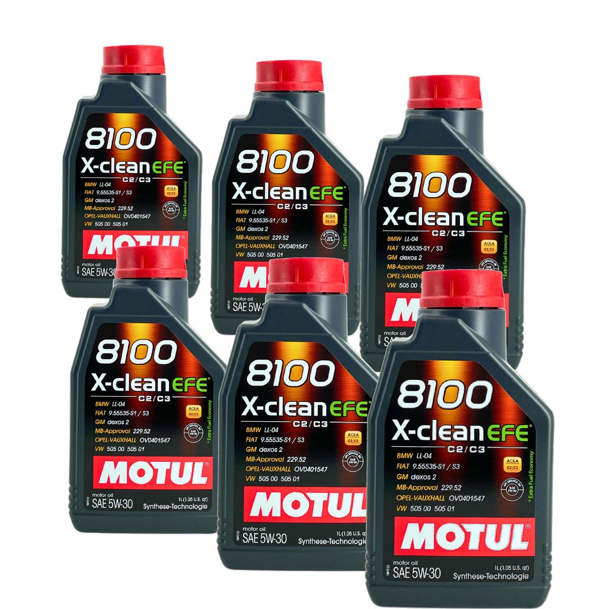 Motul 8100 X-clean EFE 5W-30 6x1 Liter
