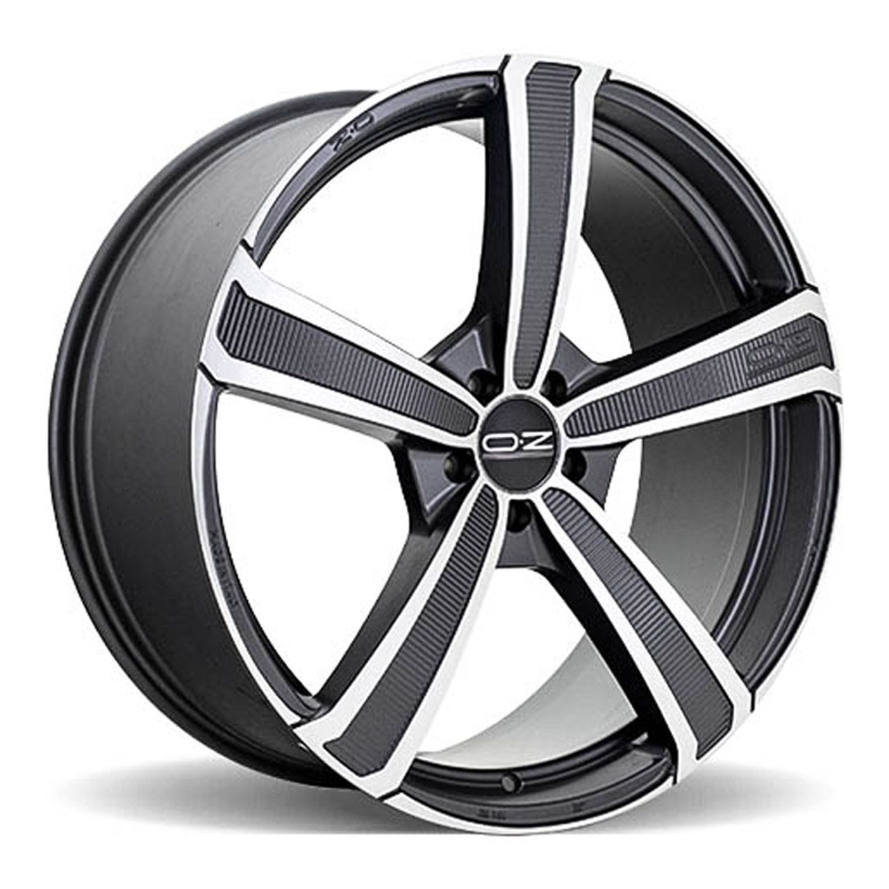 OZ MONTECARLO HLT matt dark graphite diamond cut 11.0Jx20 5x130 ET48