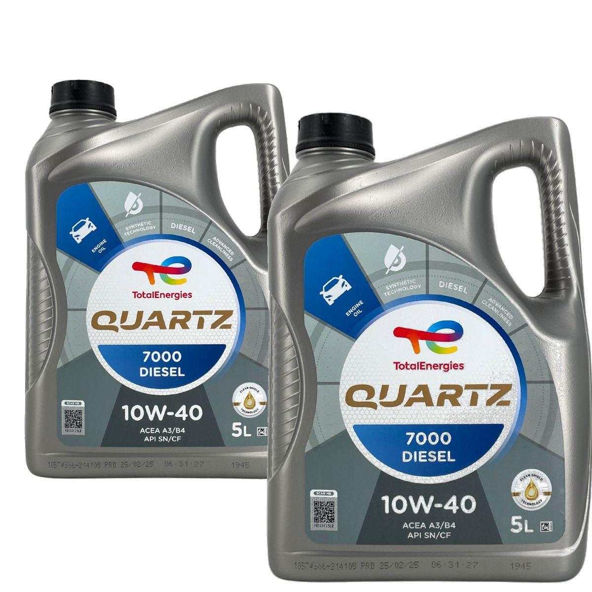 Total Quartz Diesel 7000 10W-40 2x5 Liter