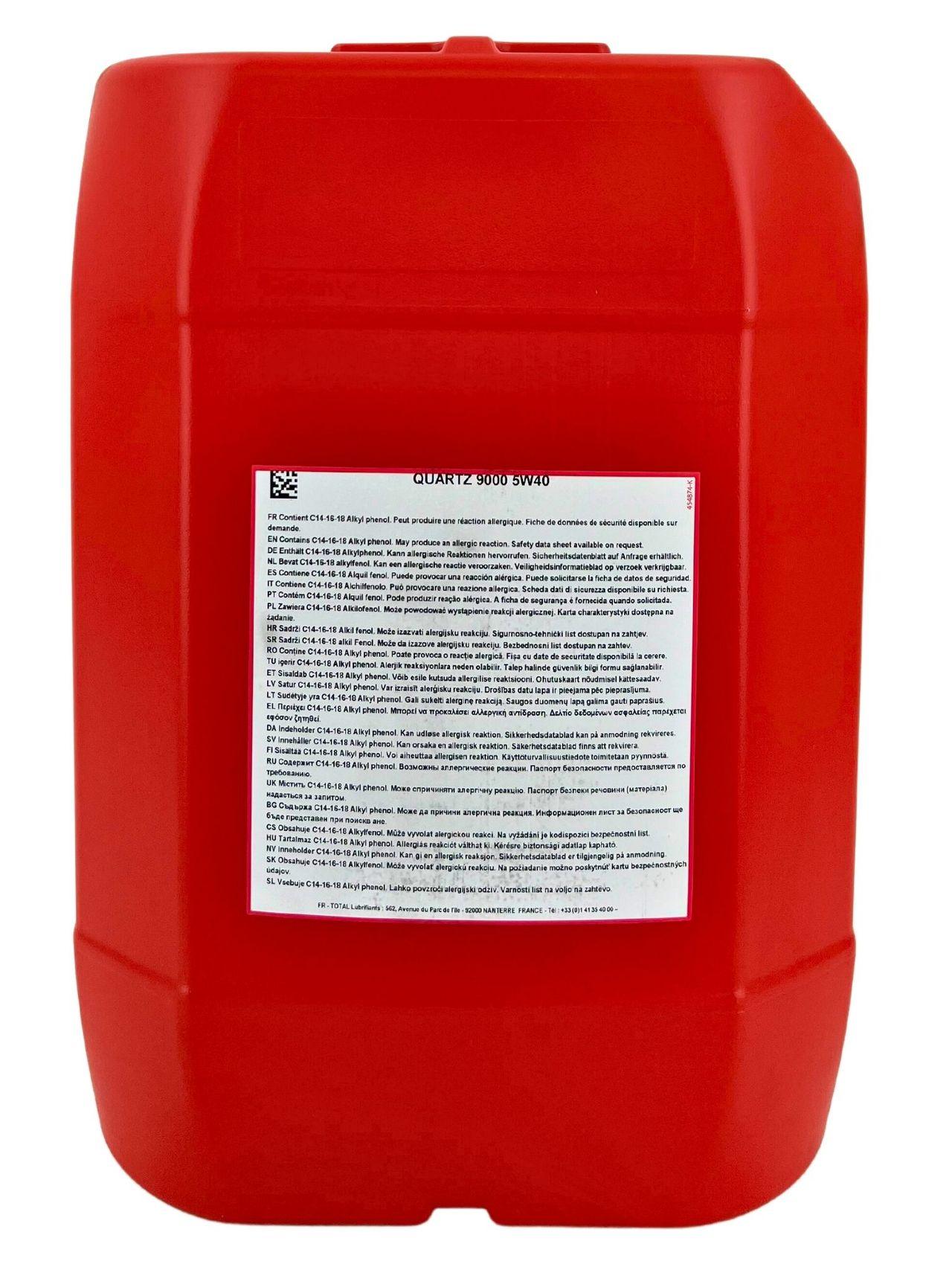 Total Quartz 9000 5W-40 20 Liter | R38490448