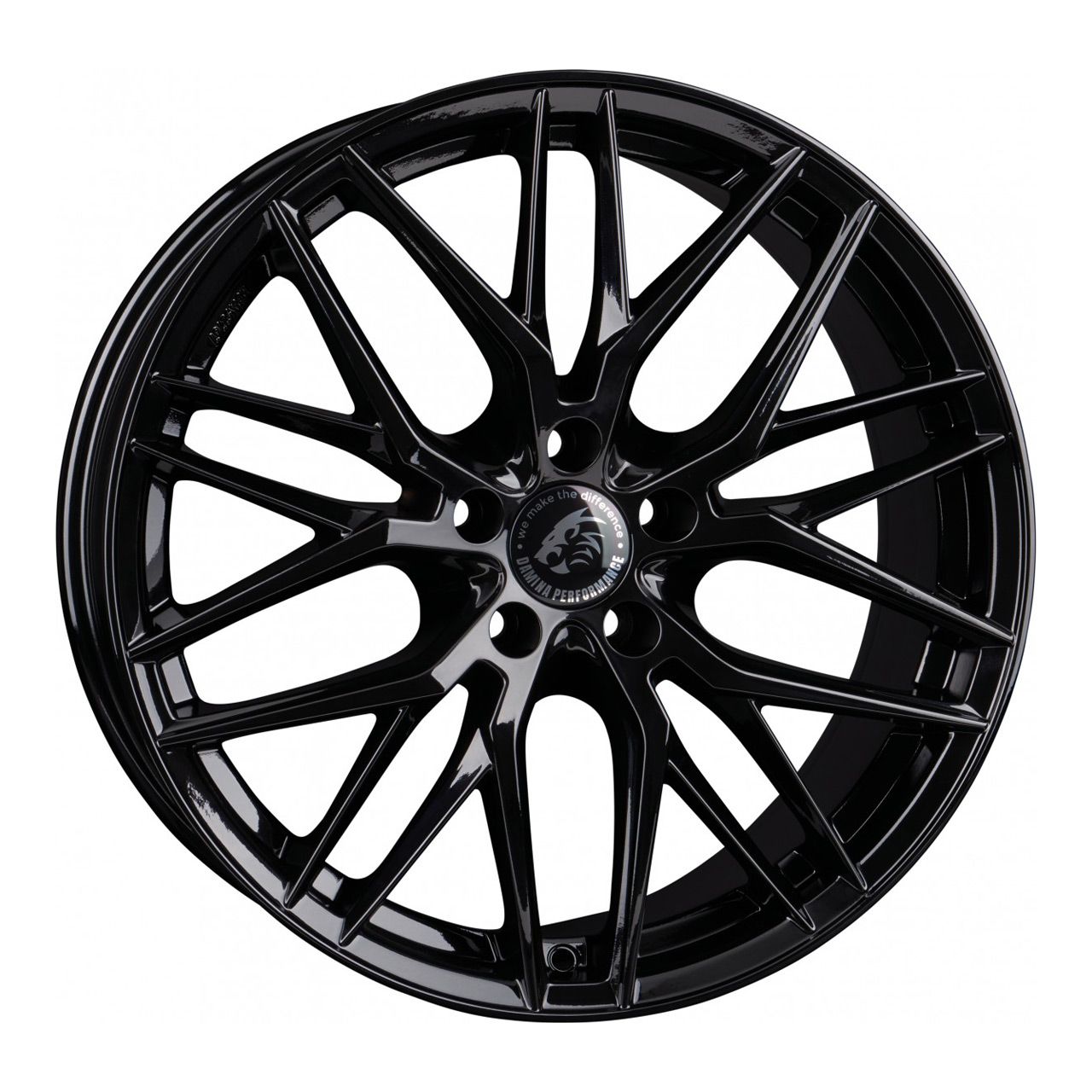 DAMINA PERFORMANCE DM08 black painted 8.0Jx18 5x120 ET35