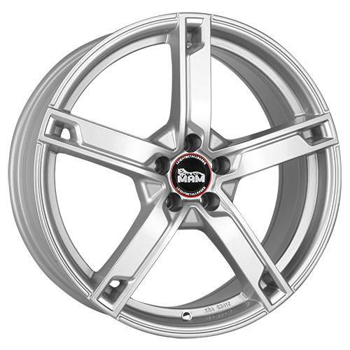 MAM WHEELS MAM W4 silver painted 7.5Jx18 5x100 ET35