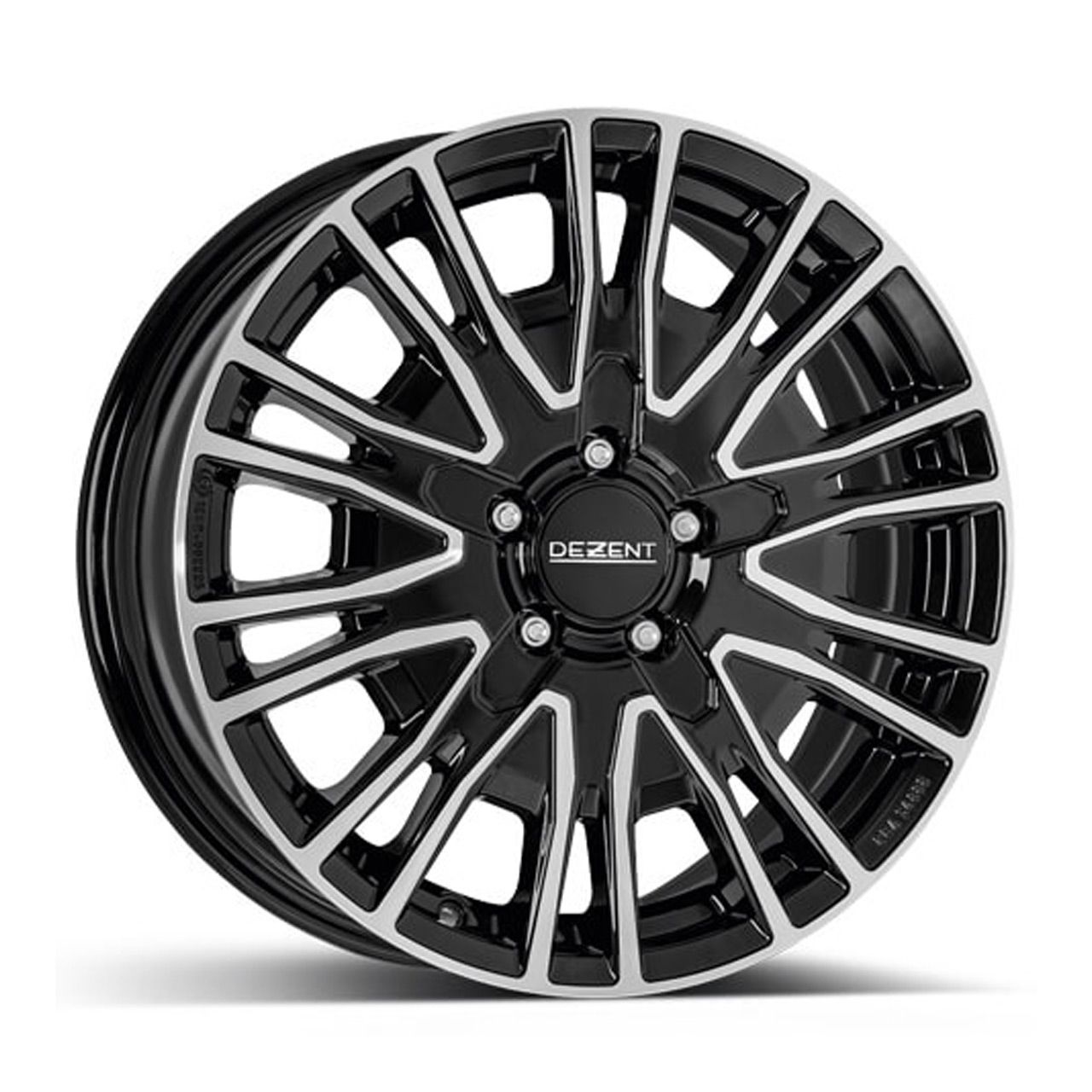 DEZENT DEZENT KE DARK black polished 7.0Jx17 5x112 ET51