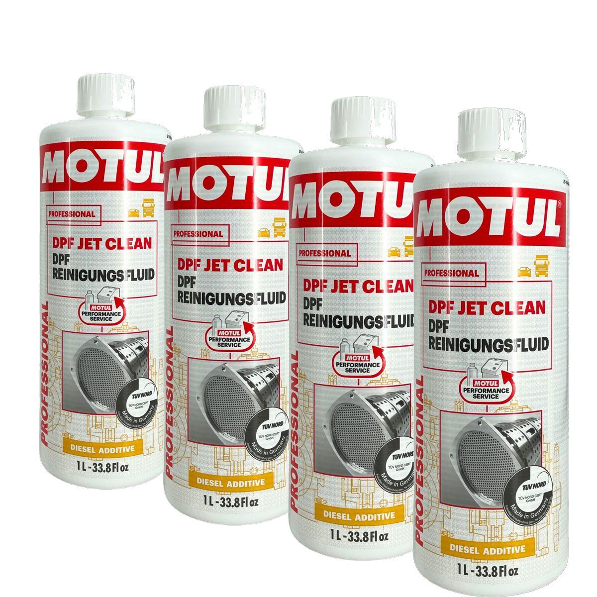 Motul DPF Jet Clean Reinigungsfluid 4x1 Liter