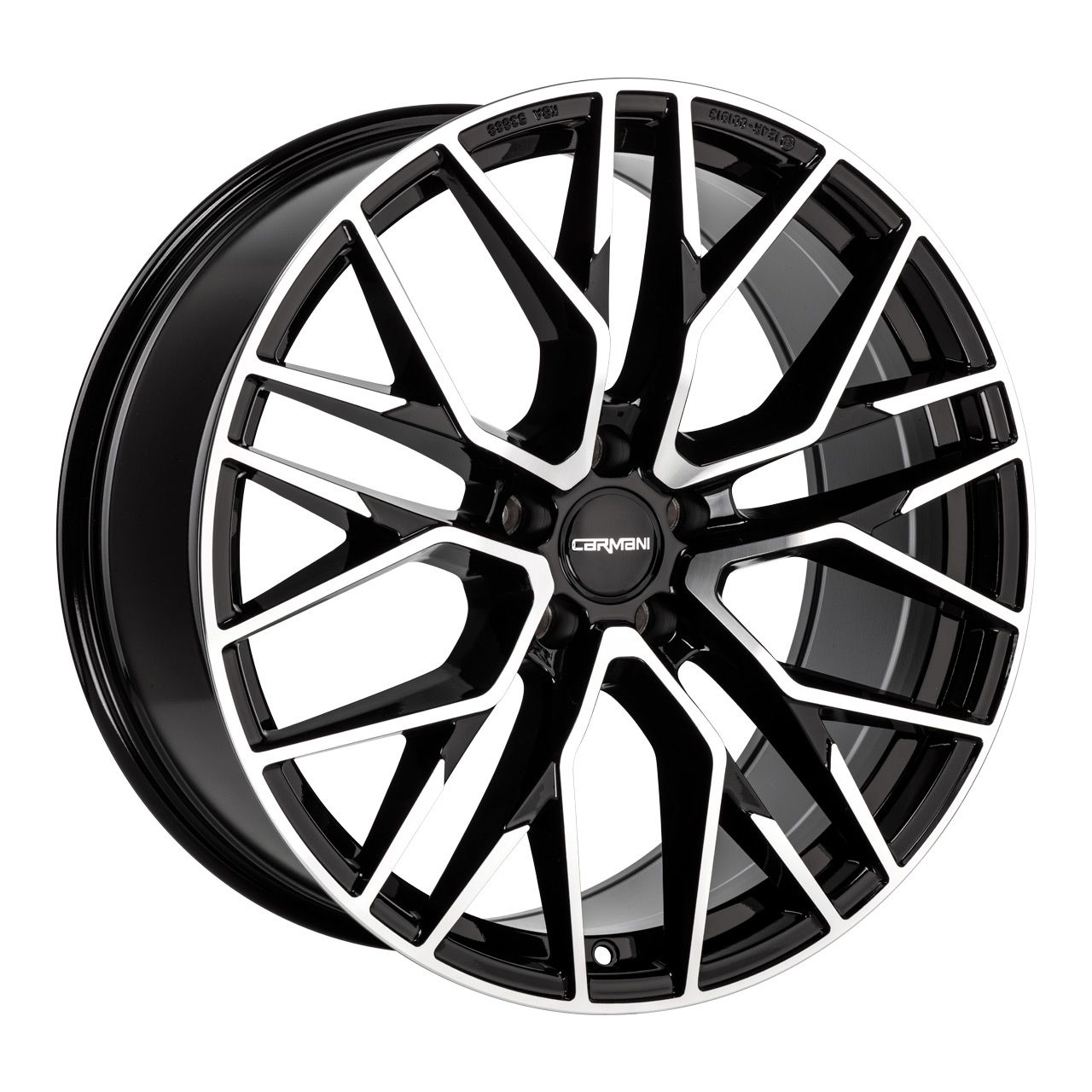 CARMANI CA 20 LUDWIG black polish 8.5Jx19 5x114.3 ET30