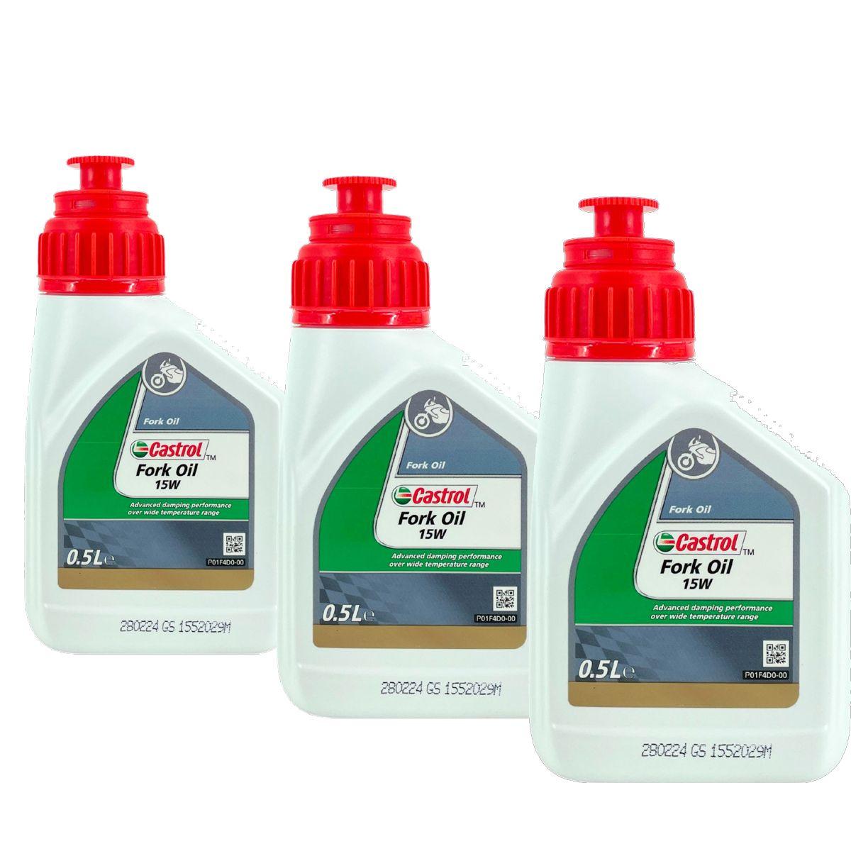 Castrol Fork Oil 15W Gabelöl 3x500 ML