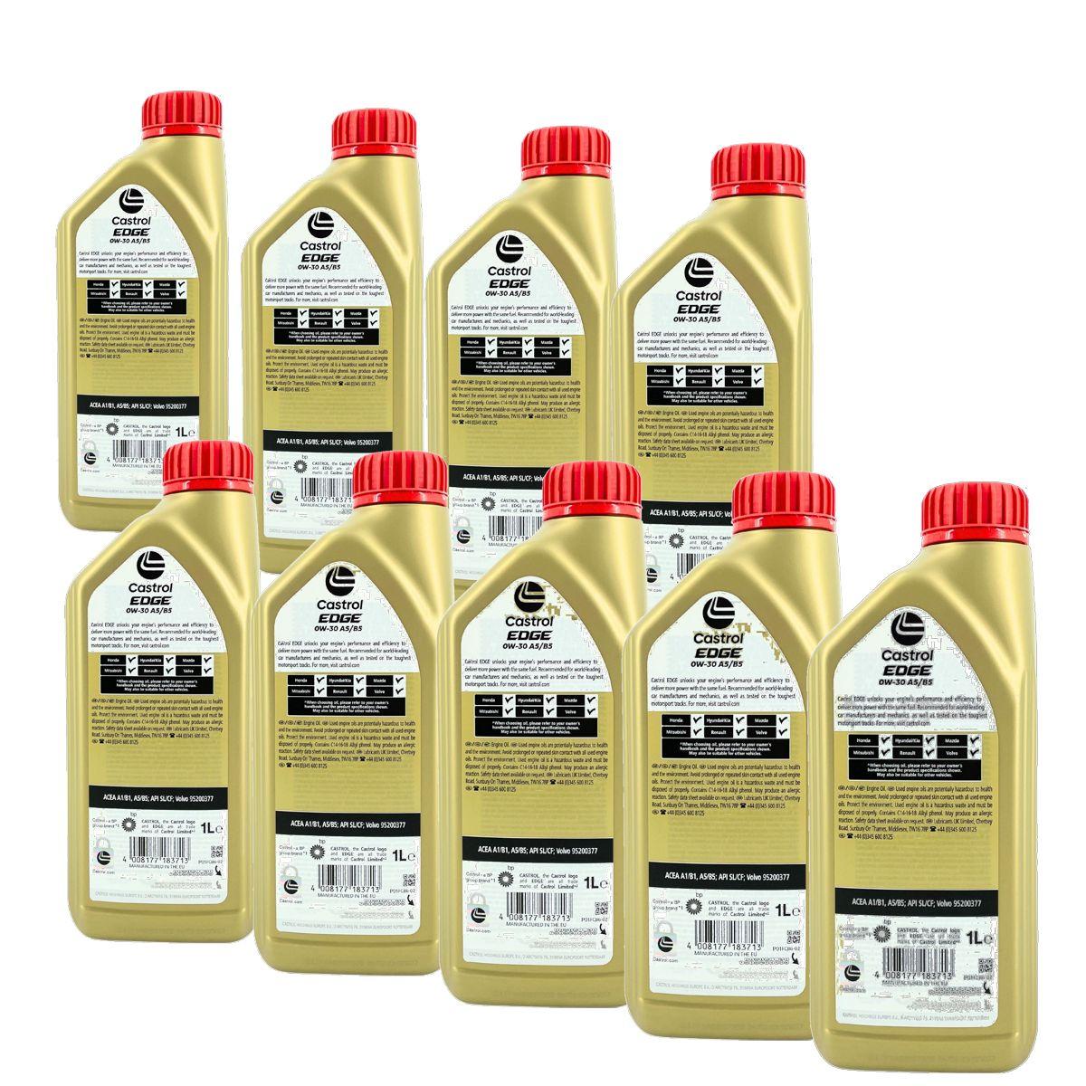 Castrol Edge 0W-30 A5/B5 9x1 Liter