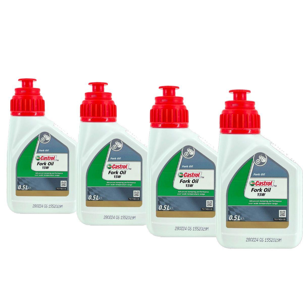 Castrol Fork Oil 15W Gabelöl 4x500 ML