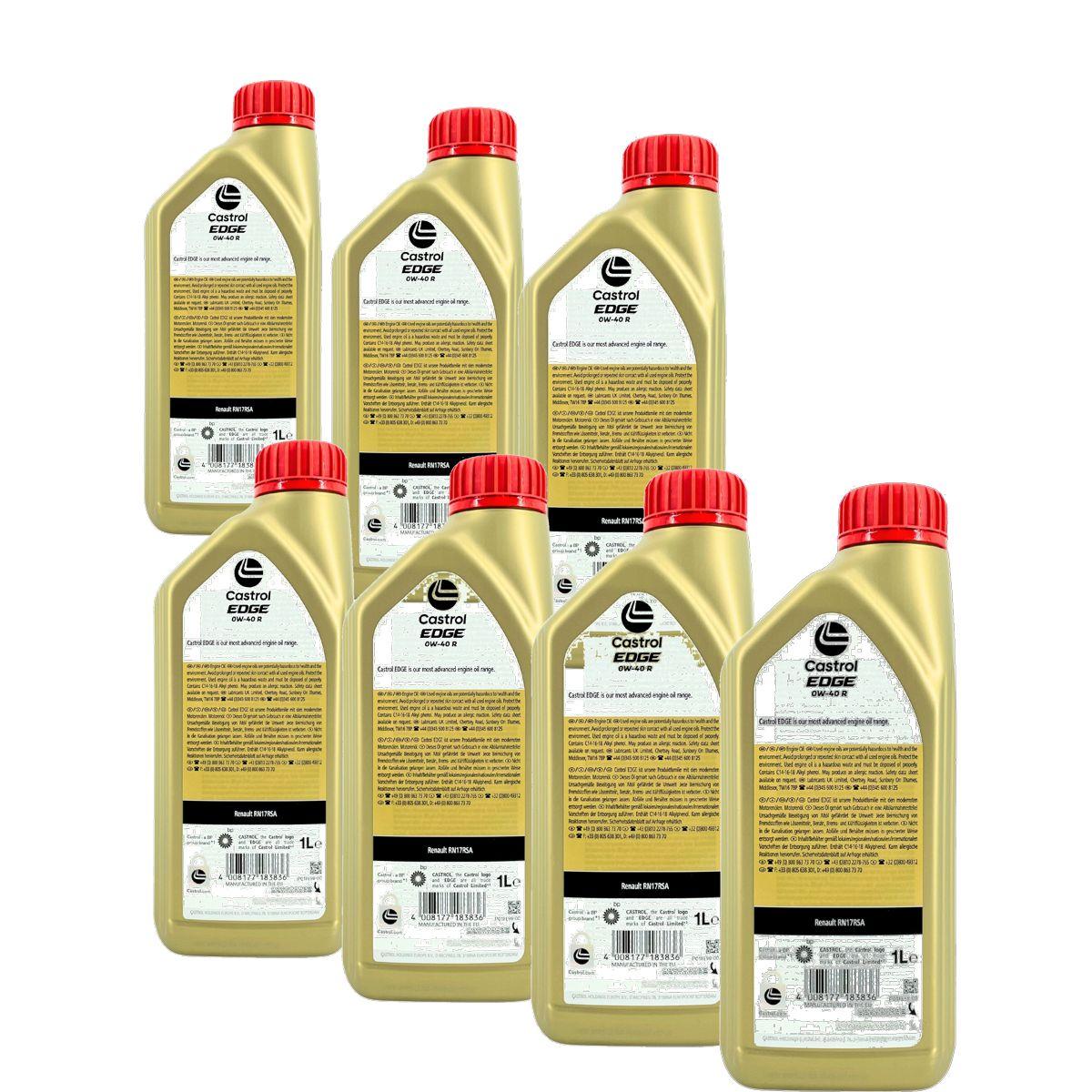 Castrol Edge 0W-40 R 7x1 Liter