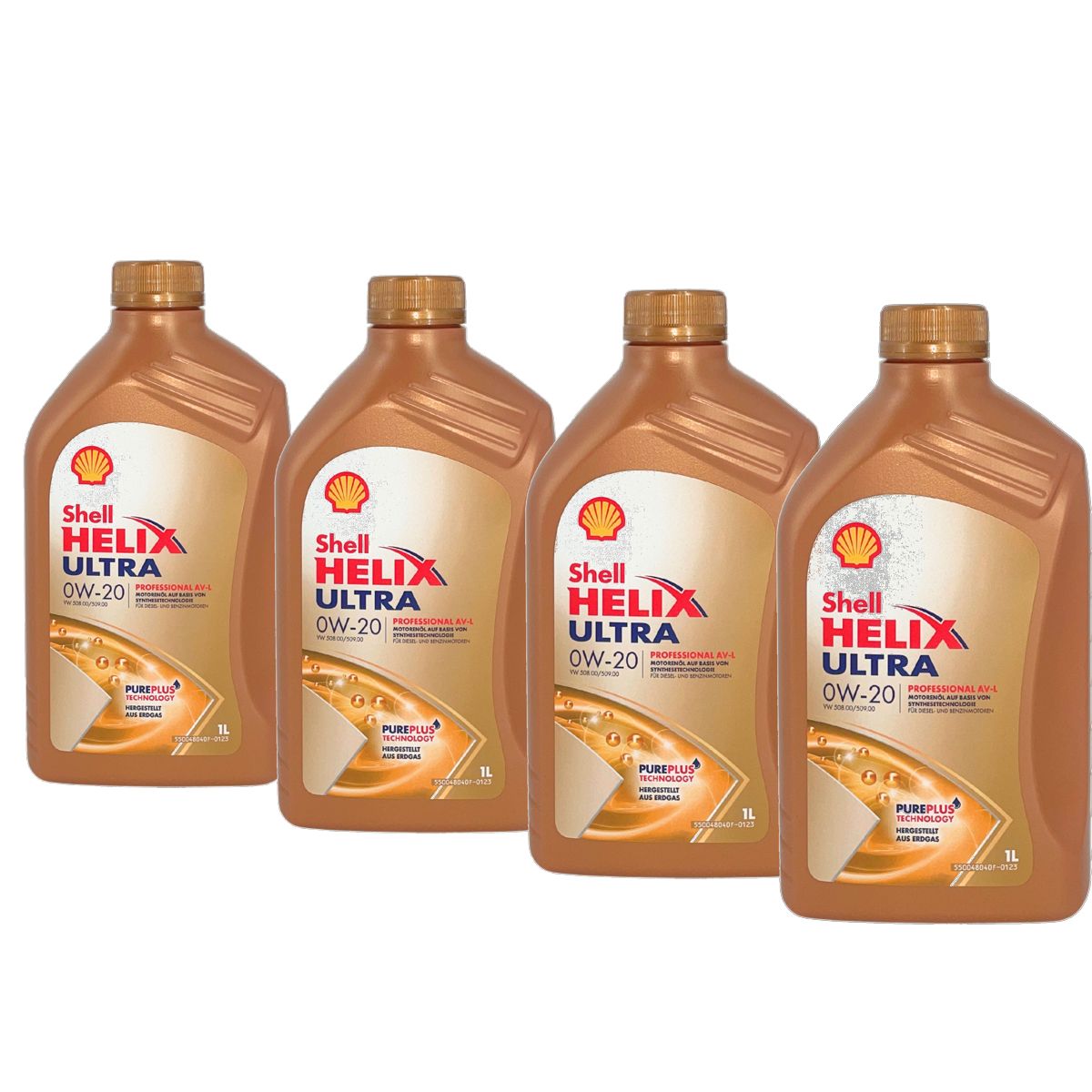 Shell Helix Ultra Professional AV-L 0W-20 4x1 Liter