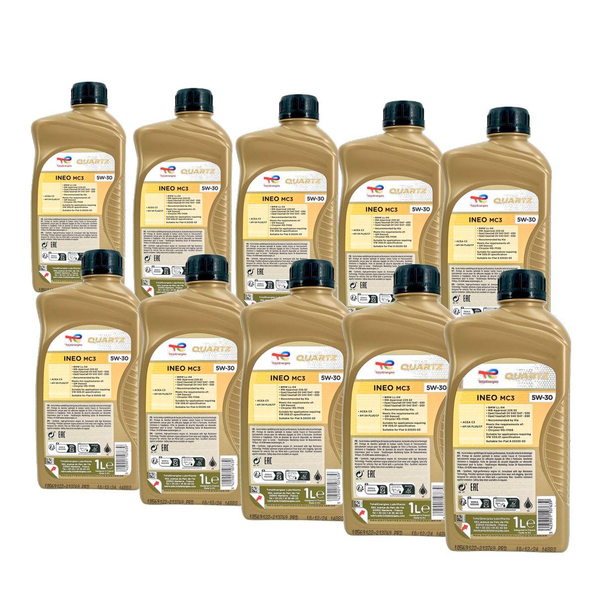 Total Quartz Ineo MC3 5W-30 10x1 Liter