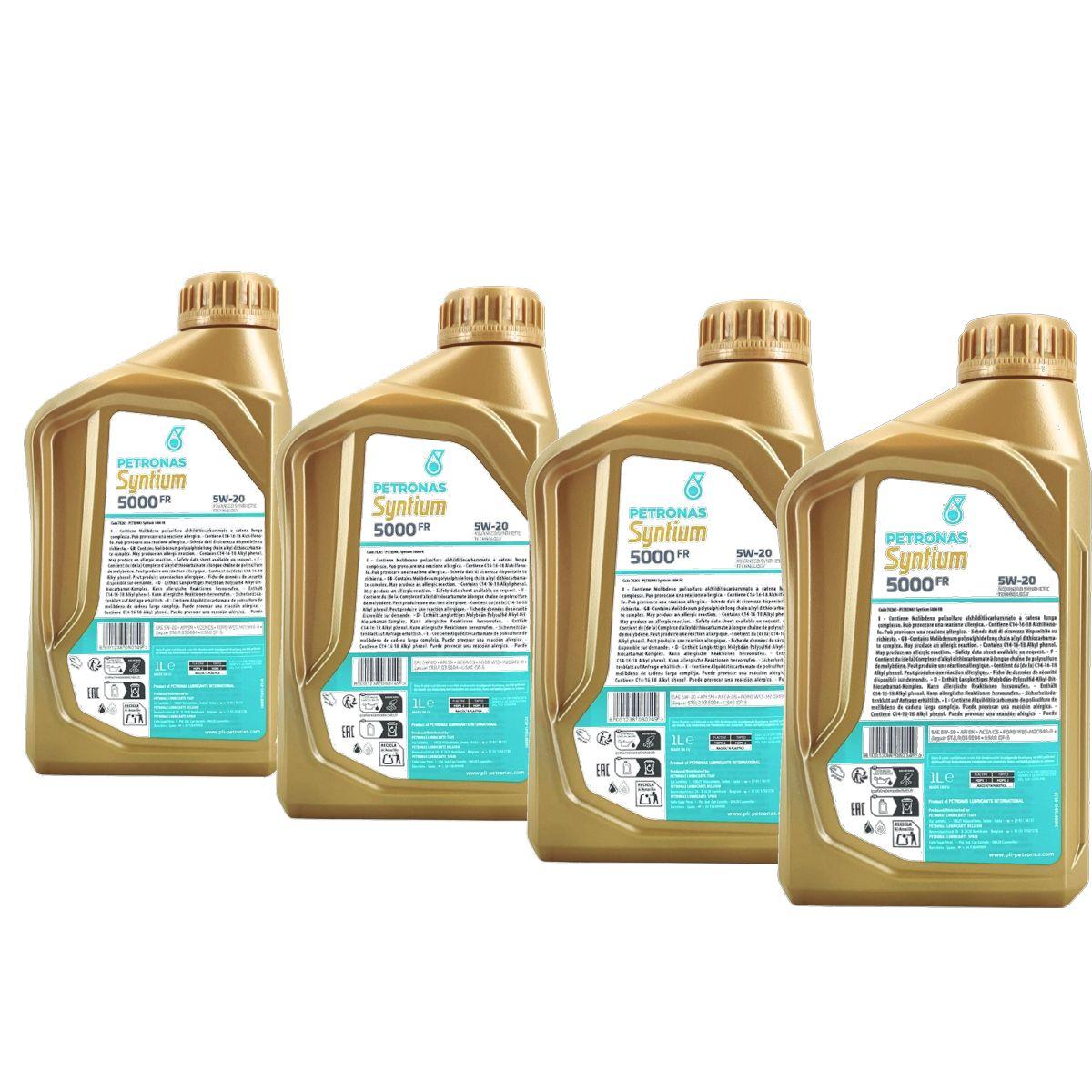 Petronas Syntium Prime FR 5W-20 C5 4x1 Liter