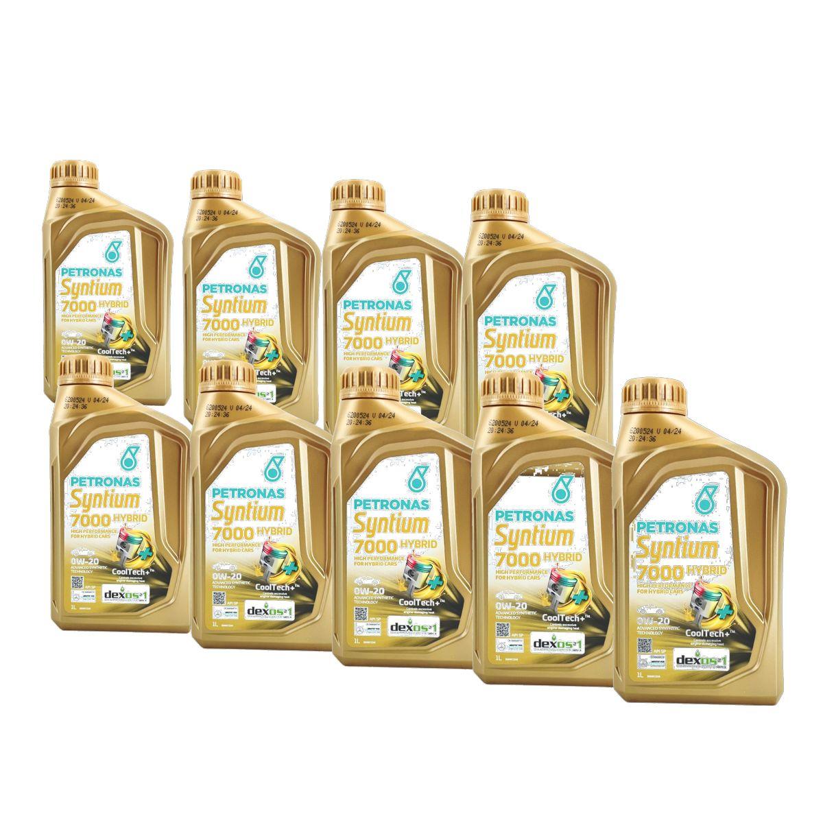 Petronas Syntium 7000 Hybrid 0W-20 SP 9x1 Liter