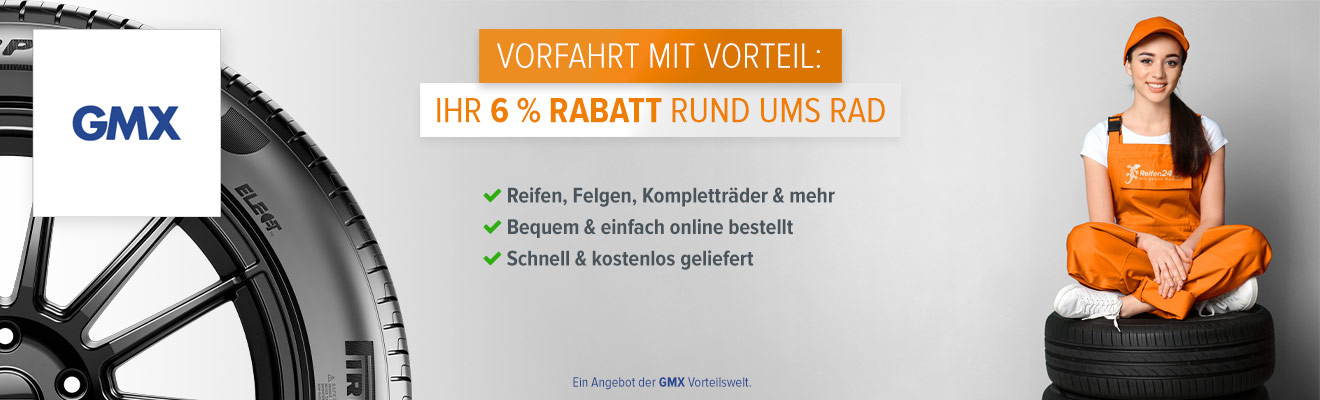 Vorfahrt mit Vorteil - Ihr 6 % Rabatt rund ums Rad.