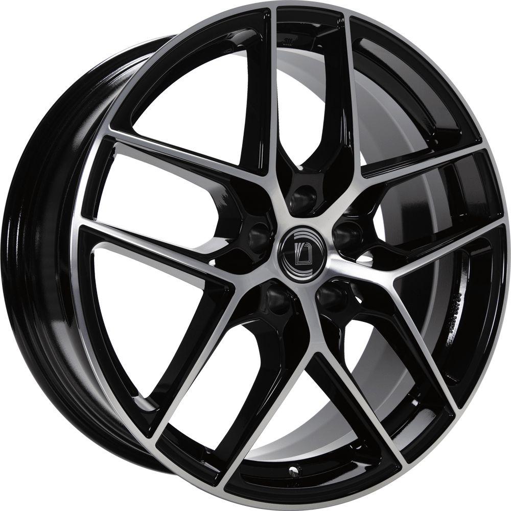 1000 MIGLIA MM1004 gloss black polished 8.5Jx20 5x110 ET35