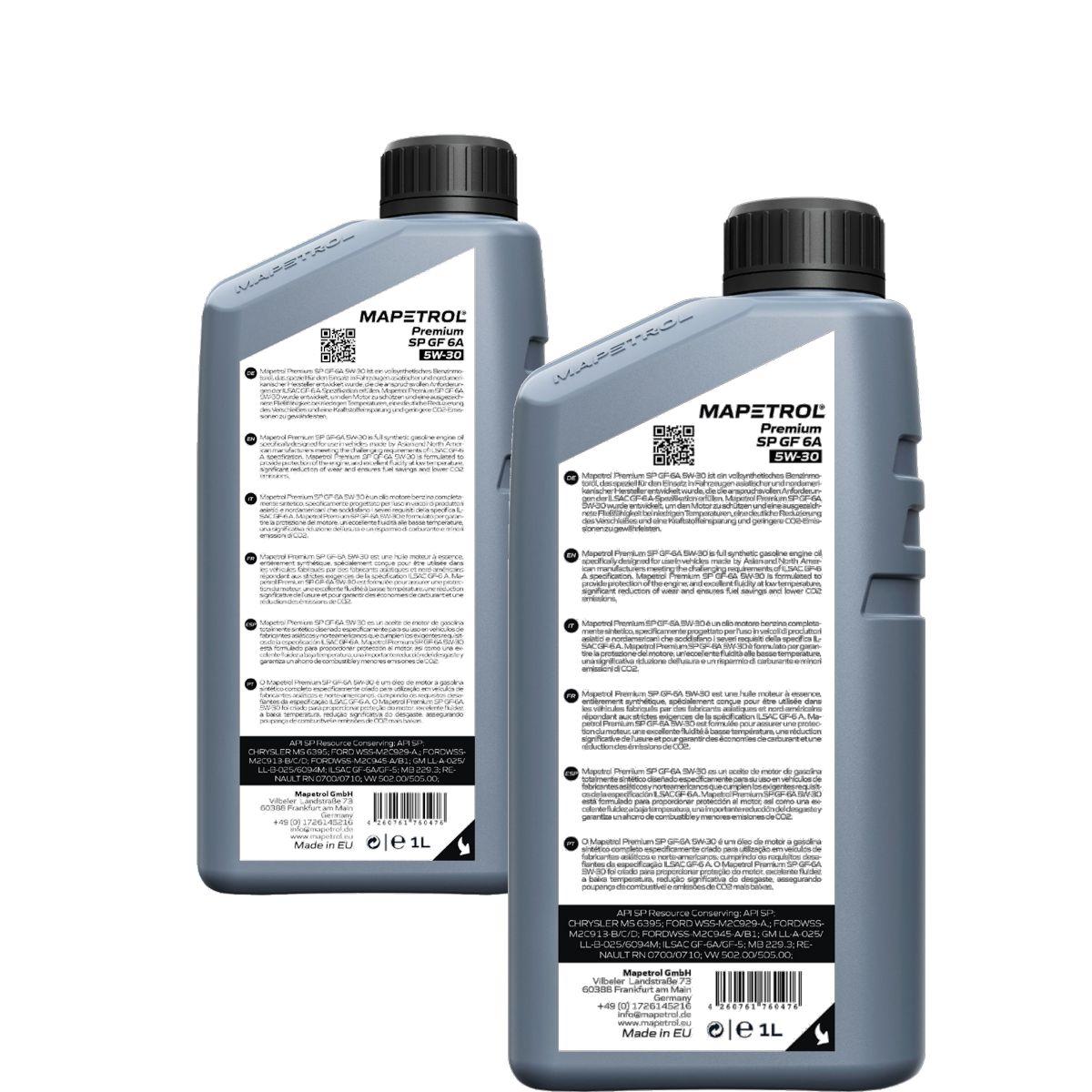 Mapetrol Premium SP GF-6A 5W-30 2x1 Liter