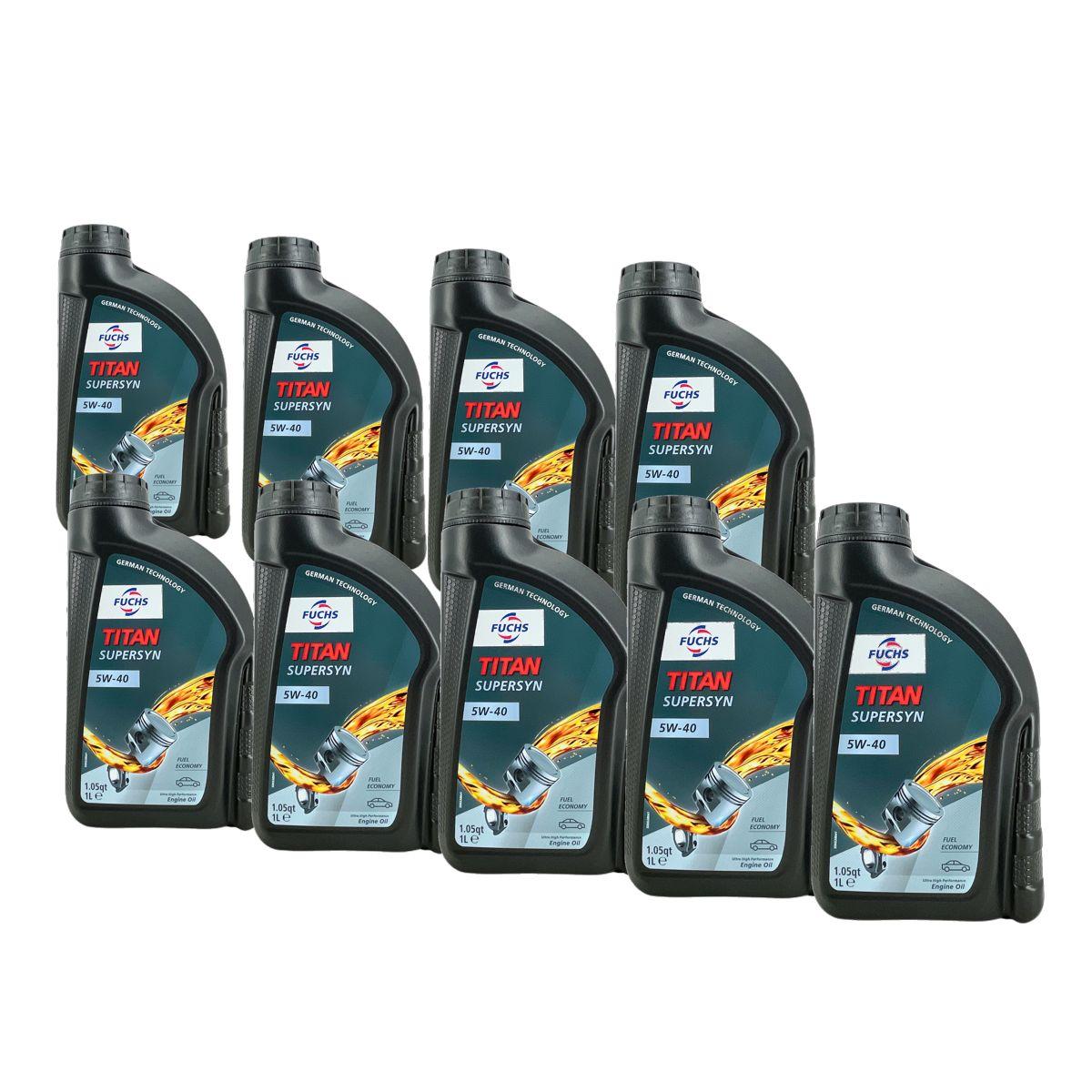 Fuchs Titan Supersyn 5W-40 9x1 Liter