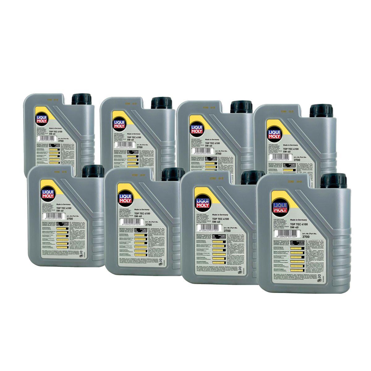 Liqui Moly Top Tec 4100 5W-40 8x1 Liter