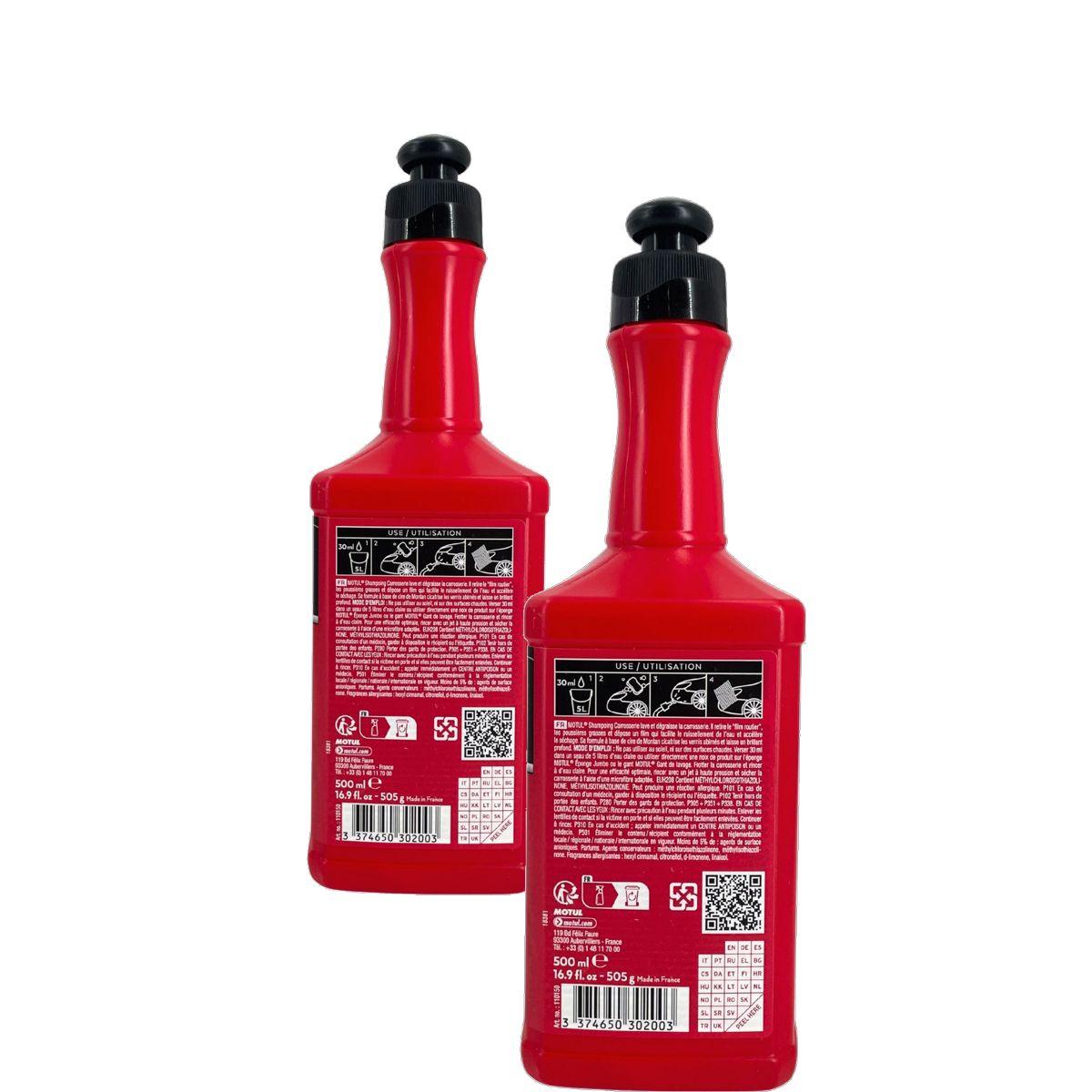 Motul Car Care Car Body Shampoo Auto Shampoo 2x500 ML