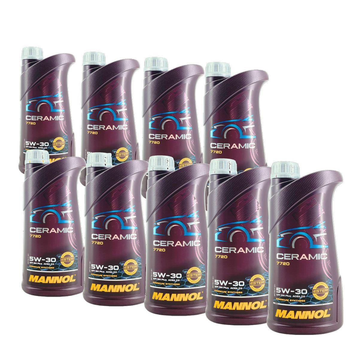 Mannol Ceramic 5W-30 9x1 Liter