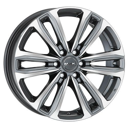 MAK SAFARI 6 gun metallic mirror 8.5Jx20 6x114.3 ET30