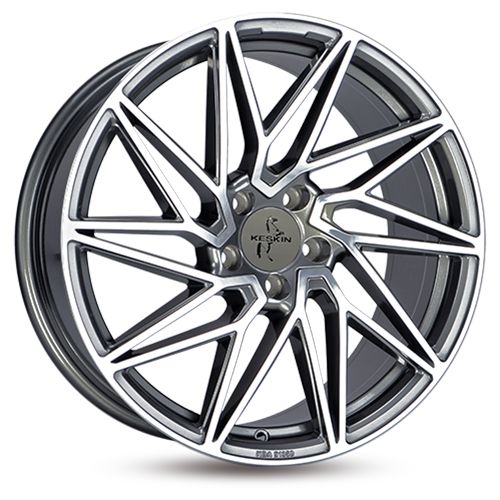 KESKIN WHEELS KT20 FUTURE palladium front polished 8.5Jx20 5x112 ET30