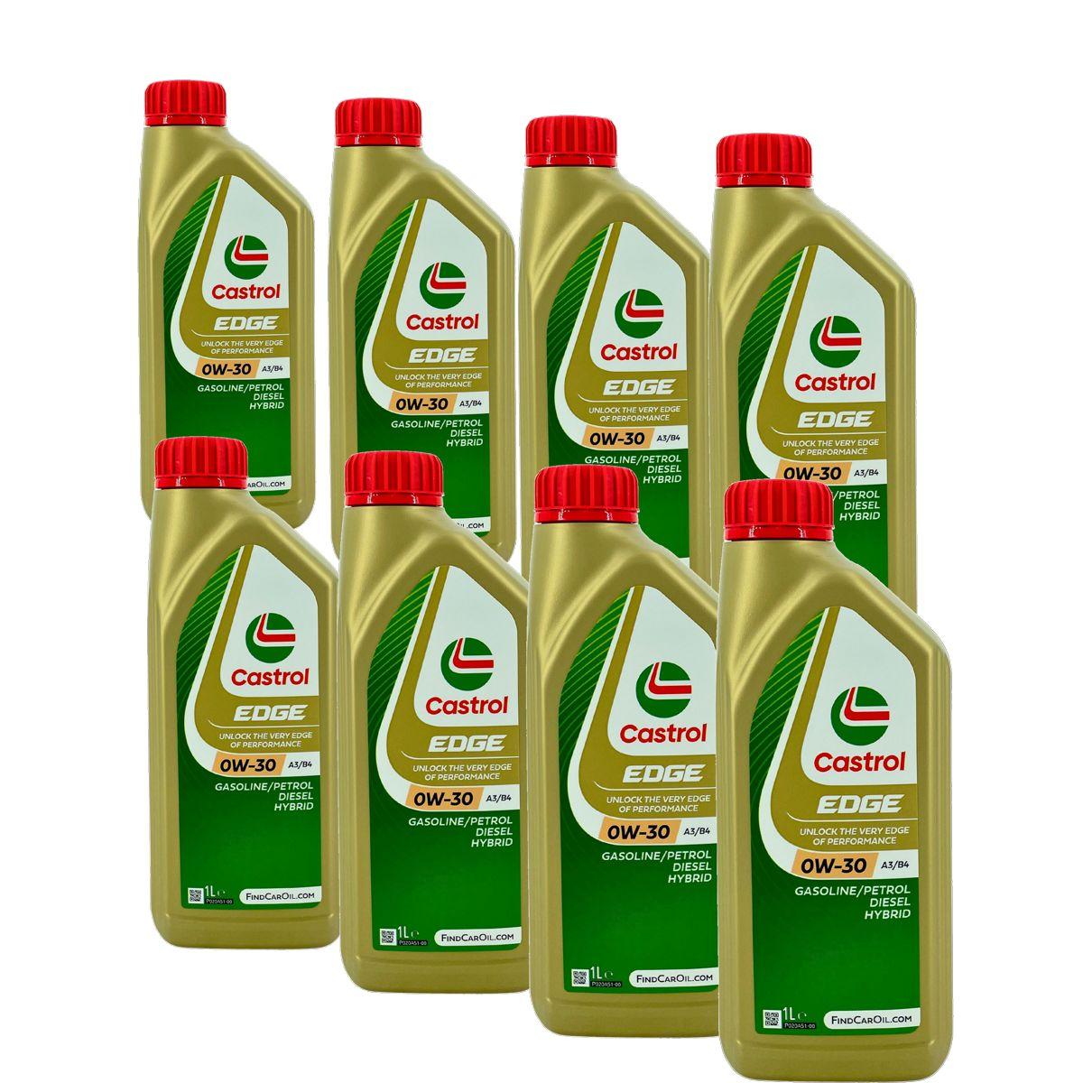 Castrol Edge 0W-30 A3/B4 8x1 Liter