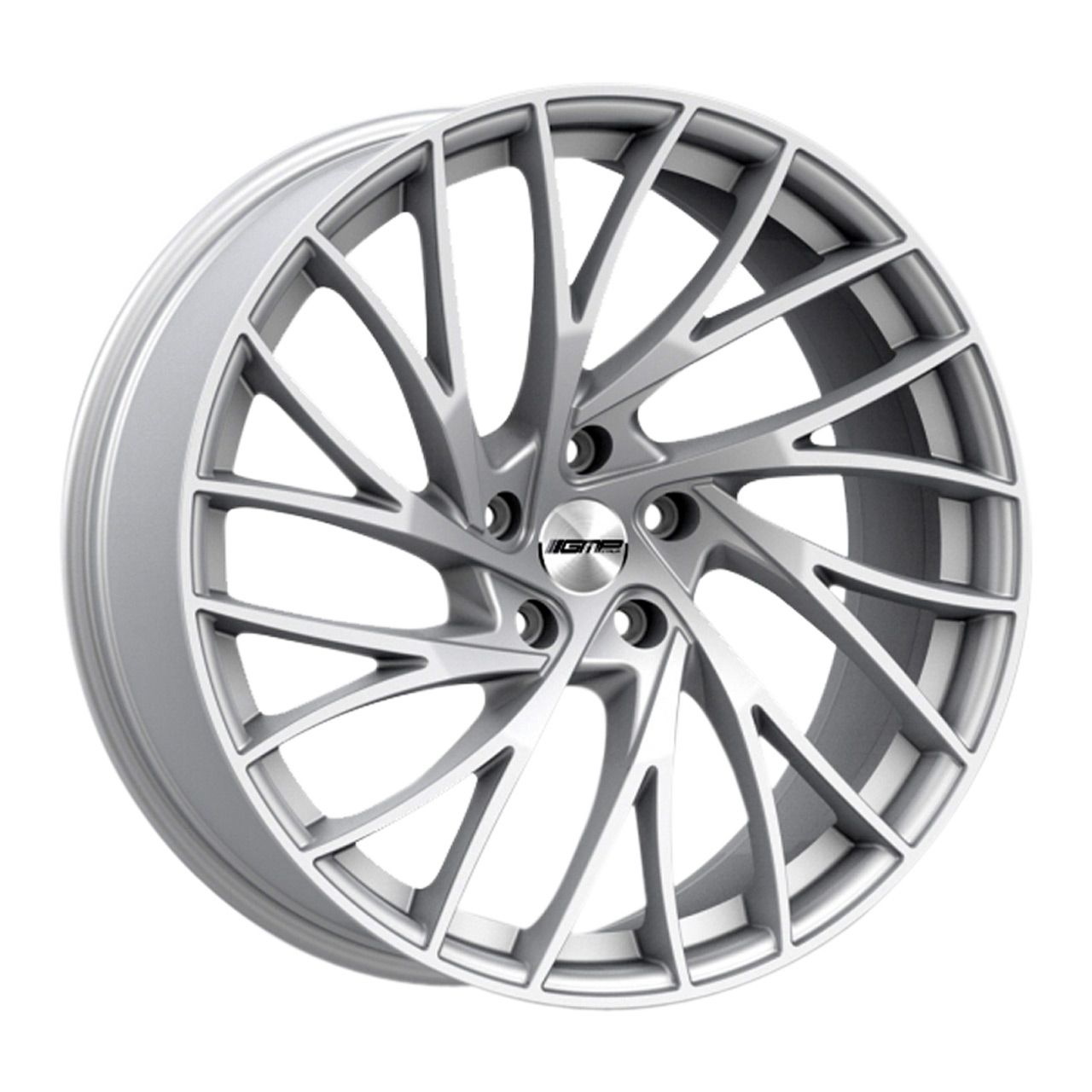 GMP ENIGMA satin-silber 8.0Jx18 5x108 ET45