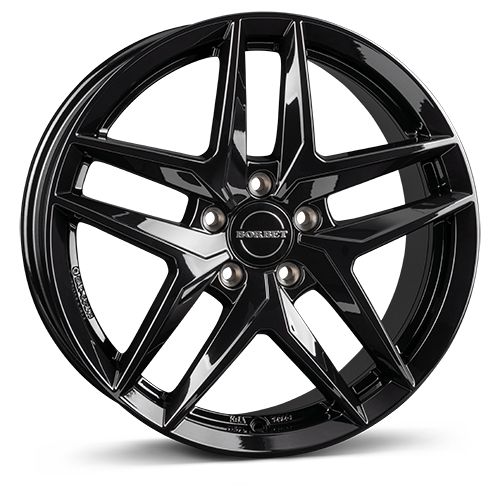 BORBET DESIGN Z black glossy 7.0Jx17 5x112 ET44.5