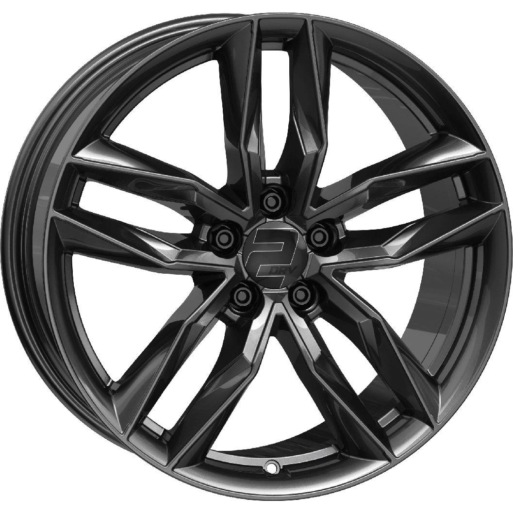 WHEELWORLD-2DRV WH40 dark gunmetal full painted 8.5Jx19 5x112 ET32