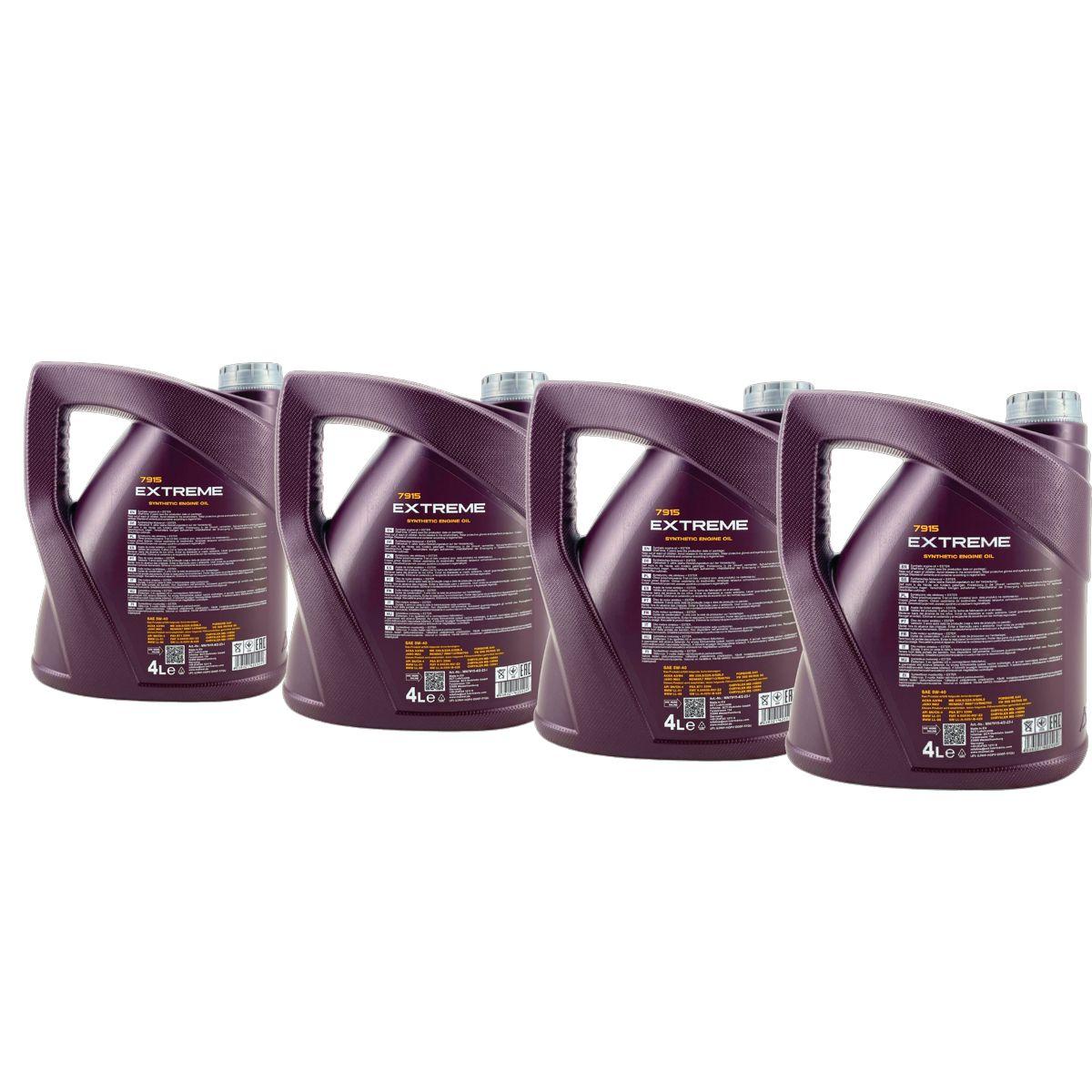 Mannol Extreme 5W-40 4x4 Liter