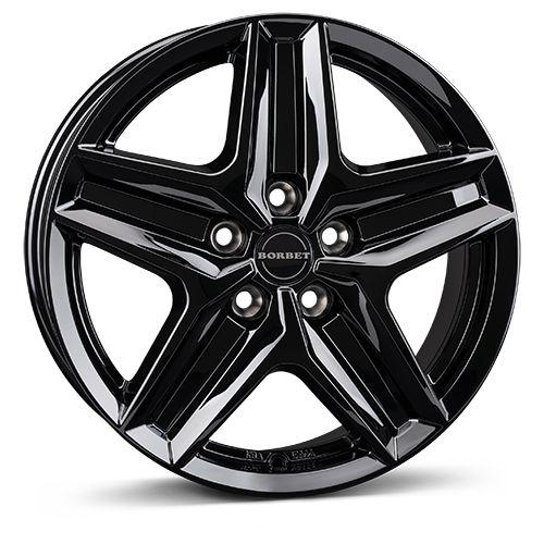 BORBET DESIGN CWZ black glossy 7.5Jx18 5x120 ET43