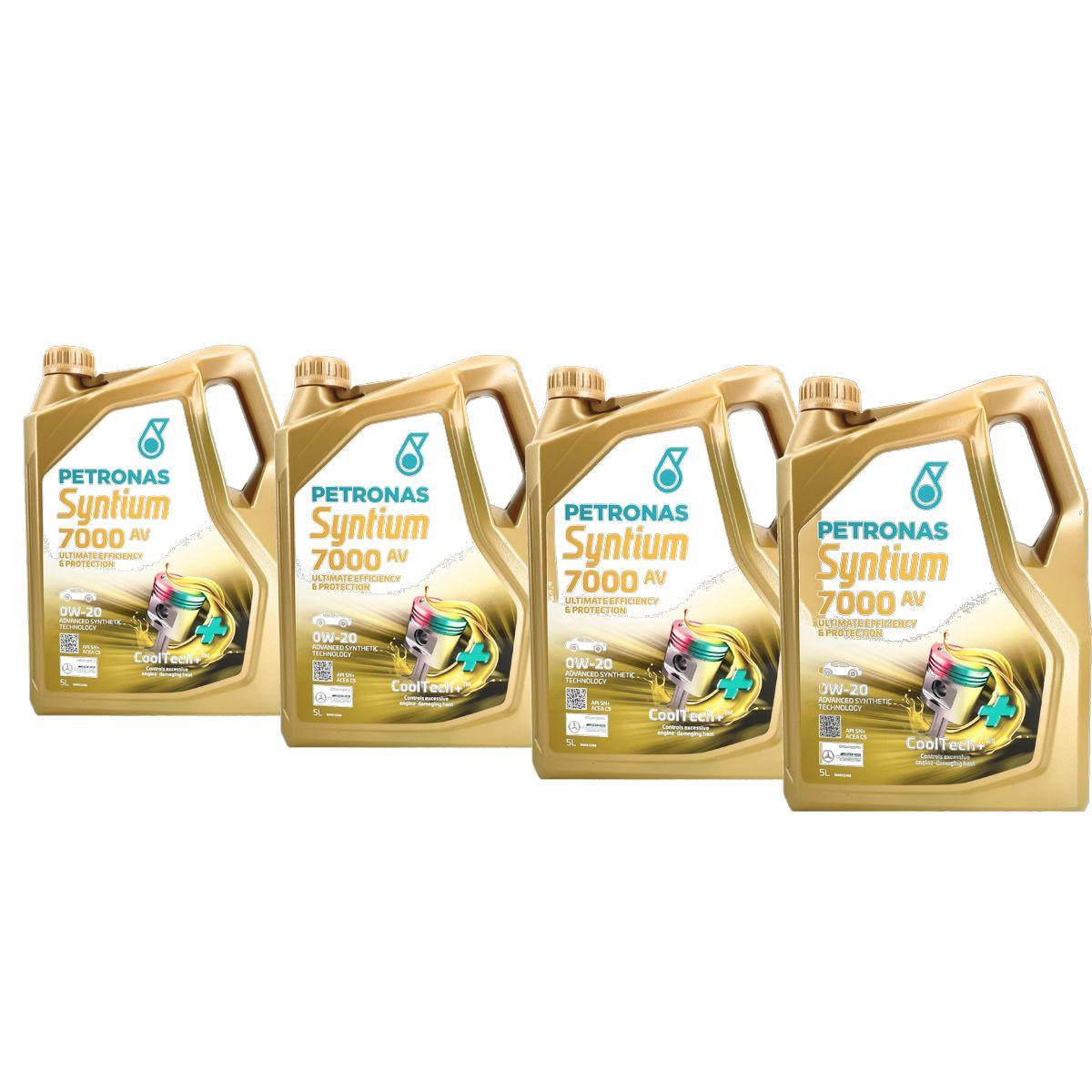 Petronas Syntium Supreme AV 0W-20 4x5 Liter