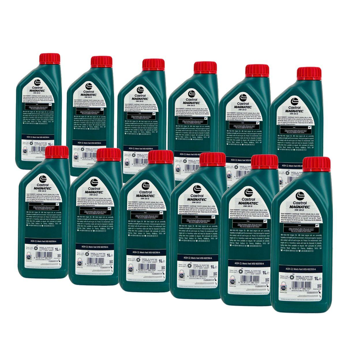 Castrol Magnatec 0W-30 D  12x1 Liter