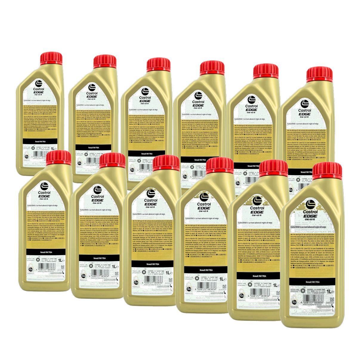 Castrol Edge 0W-40 R 12x1 Liter