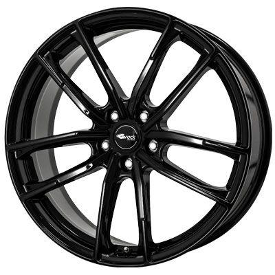 BROCK B38 glanz schwarz 8.0Jx18 5x100 ET35