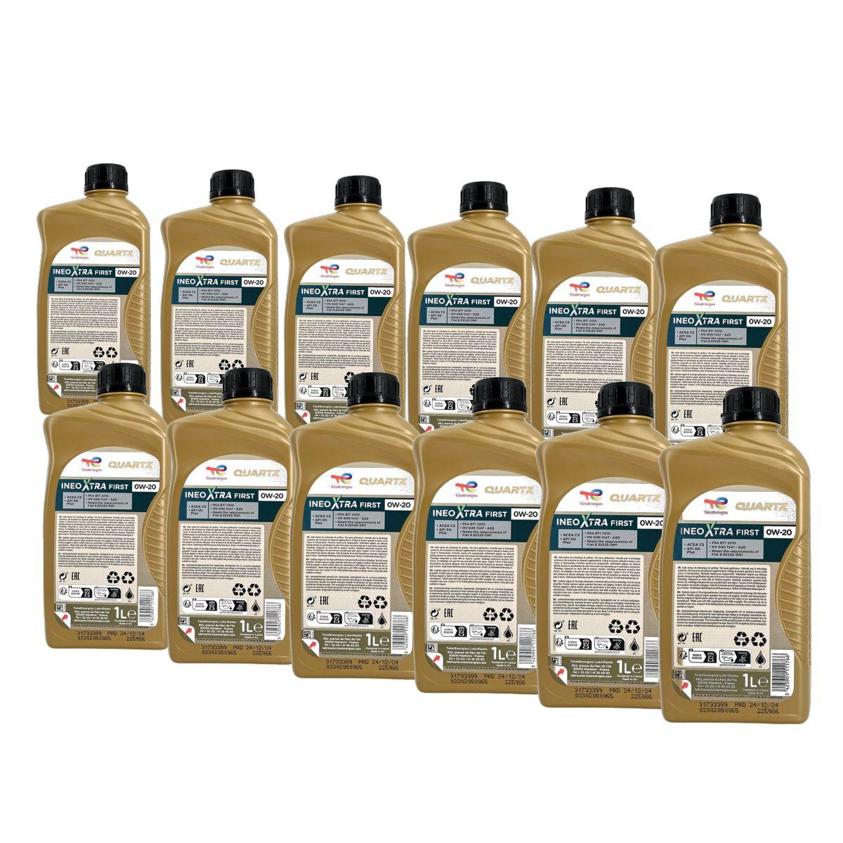 Total Quartz Ineo Xtra First 0W-20 12x1 Liter