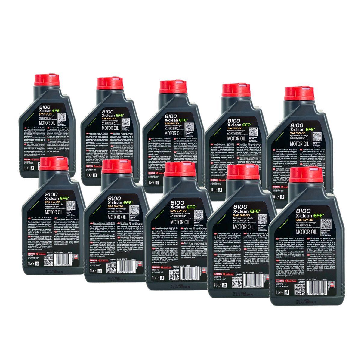 Motul 8100 X-clean EFE 5W-30 10x1 Liter