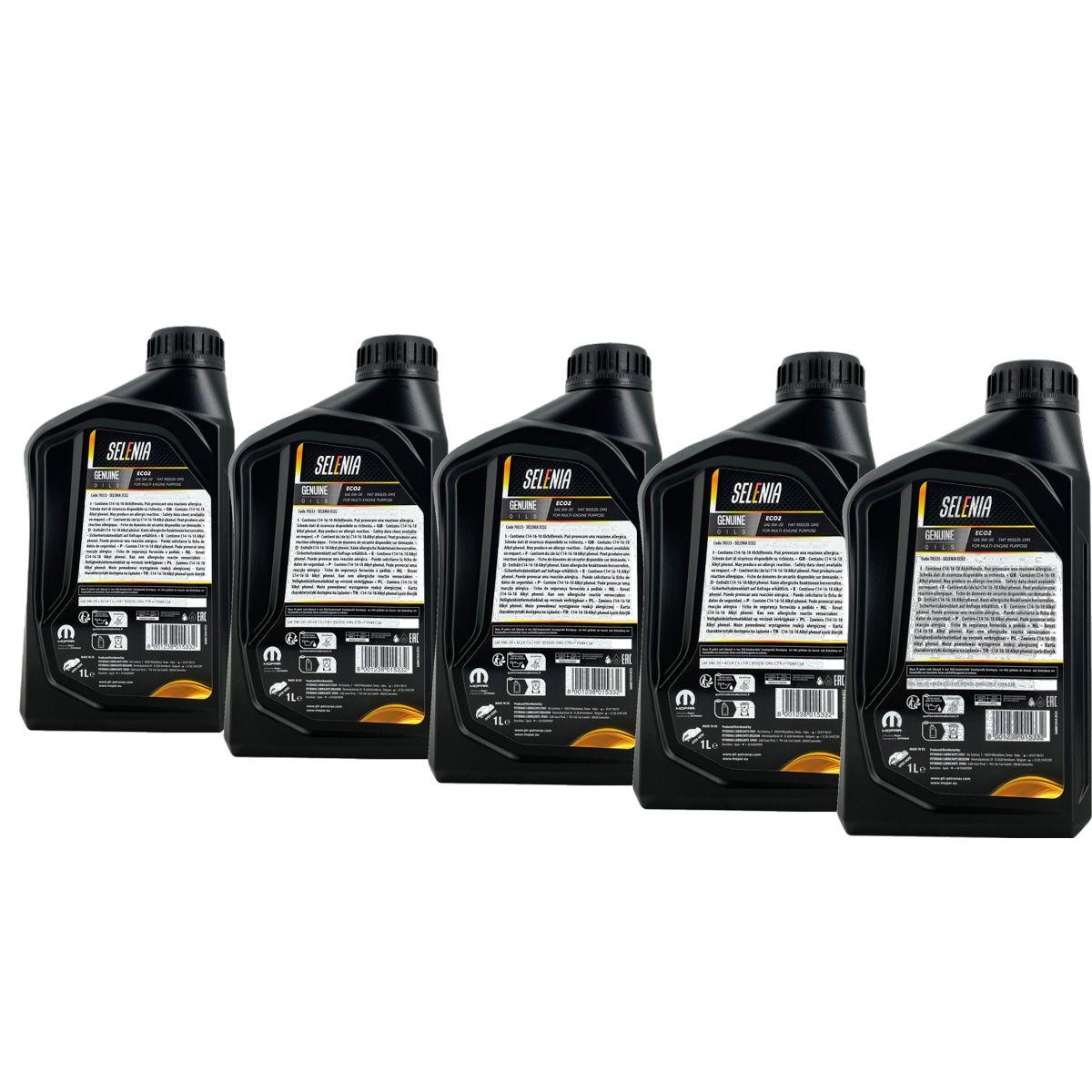 Selenia Eco2 Plus 0W-20 5x1 Liter
