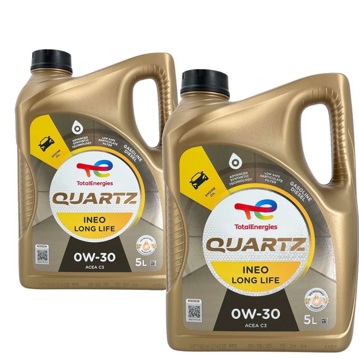 Total Quartz Ineo Long Life 0W-30 2x5 Liter
