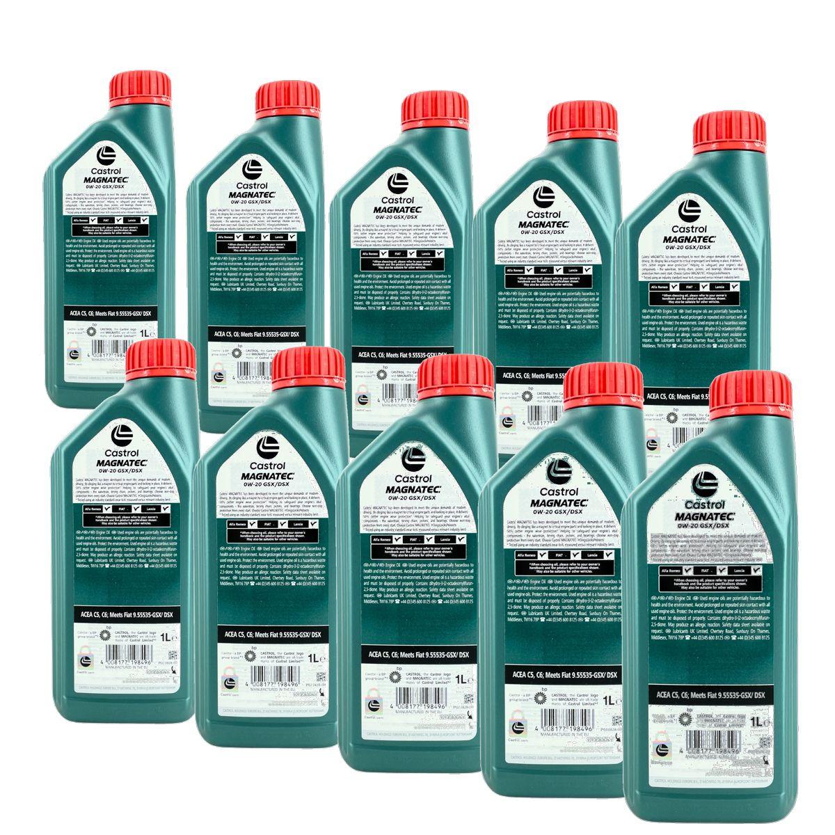 Castrol Magnatec 0W-20 GSX/DSX 10x1 Liter