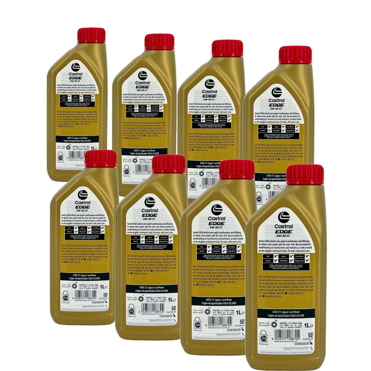 Castrol Edge 5W-30 C1 8x1 Liter